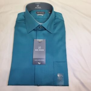 Van Heusen No Iron Lux Sateen Mens dress shirt